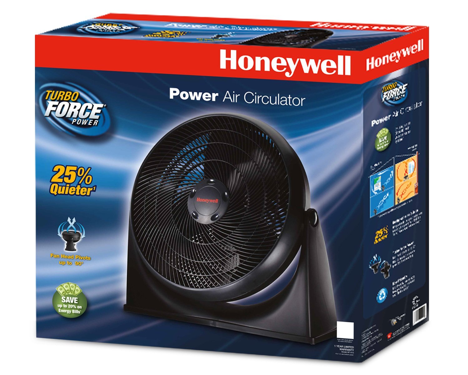 Honeywell TurboForce Floor Fan, HF-910 free image download