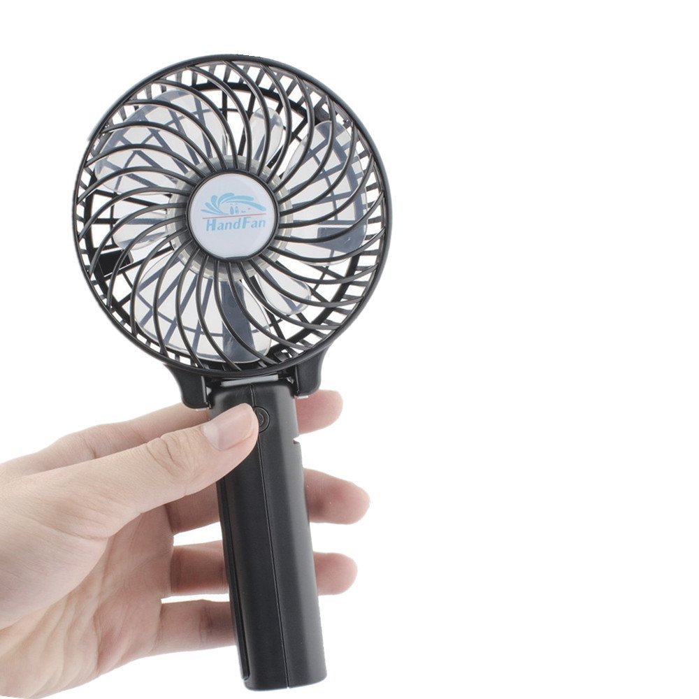 Elikeable Portable USB Rechargeable Fans Portable Handheld Mini Fan ...