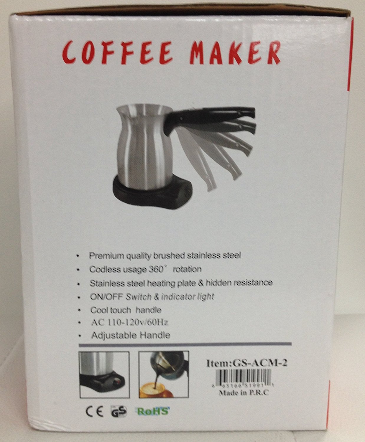 Adjustable Electric Cordless Coffee Maker N2 free image download