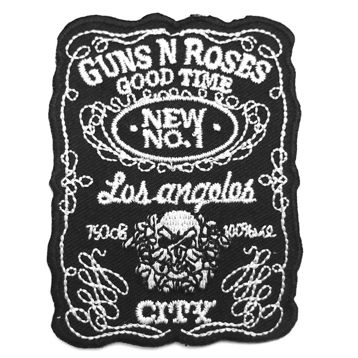 Guns N Roses Patches Rock Music Band Patches Embroidered Iron/sew On ...