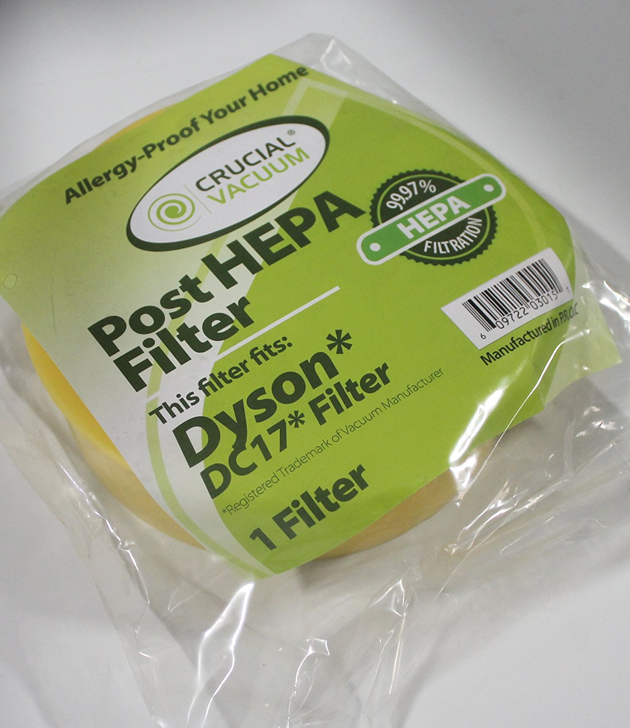 Dyson Washable Pre-Filter & Non-Washable Post-Motor HEPA Filter Fits ...
