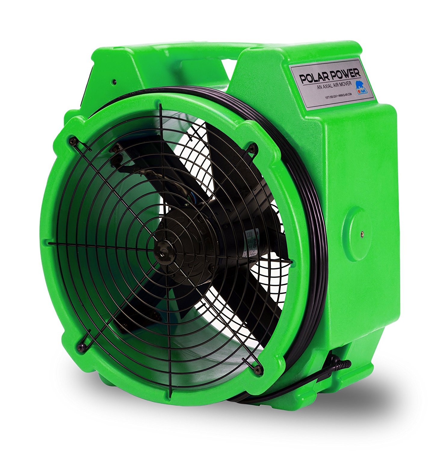 B-AIR POLAR 1/4HP BLUE, Polar Axial Air Mover, 1/4 Hp, Blue N16 Free ...