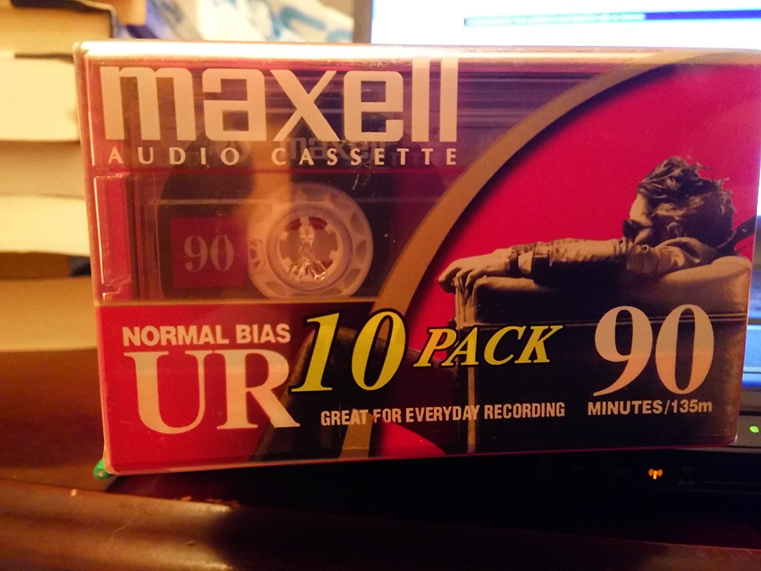 Maxell UR 90 - 10 Nastri Cassetta A Basso Rumore, Tipo I Ferro - Foto 11