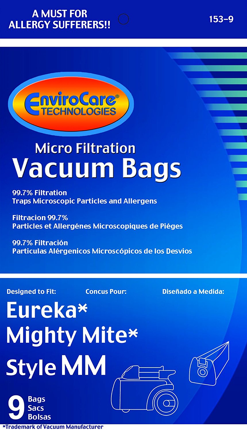 Eureka Part#60295C - Style MM Vacuum Bag Replacement for Eureka Mighty ...