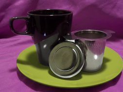 Tea Infuser - Single cup for flavored loose tea - Stainless Steel tea filter