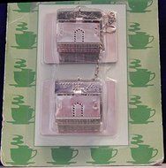 2 Stainless Steel Tea Infusers Made to Look Like Little Houses