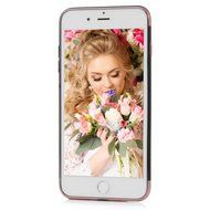 iPhone 7 Plus Case (5.5 inch) - Shockproof Soft TPU Rubber Skin Gel Bumper Case Splicing Electroplating Frame... N7