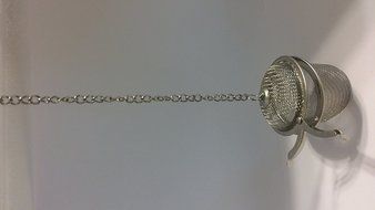 Kei Tea Infuser long handed stainless steel strainer