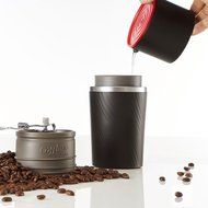 Cafflano World's First Portable All-in-one Coffee Maker Tumbler Hand Mill Grinder Dripper N2