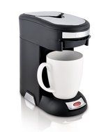 Caf&eacute; Valet Black/Silver Single Serve Coffee Brewer, Exclusively for use with Caf&eacute; Valet Coffee Packs N2