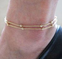 Women Sexy Crystal Anklet Ankle Bracelet Barefoot Sandal Beach Foot Jewelry Gift N16