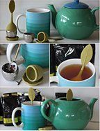 Tea Infuser 2 Pack Butler in the Home Loose Leaf Tea Water Infuser Steeper Strainer Filter Silicone and Stainless...