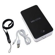 ESUMIC Portable Rechargeable Mini Handheld Air Conditioner, Black (USB-MINI-FAN-BK) N2