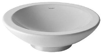 Duravit 451400000 Bagnella Wash Bowl 15 3/4, White by Duravit