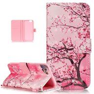 iPhone 6S Plus Case,iPhone 6 Plus Case,ikasus Glitter Diamond Colorful Painted PU Leather Flip Wallet Pouch Stand... N6