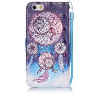 iPhone 6S Plus Case,iPhone 6 Plus Case,ikasus Glitter Diamond Colorful Painted PU Leather Flip Wallet Pouch Stand... N10