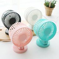 Double-vane, 2-Speed, Portable Mini USB Desk Fan Ultra-quiet Adjustable ABS Electric Creative Fan for Home Office... N11