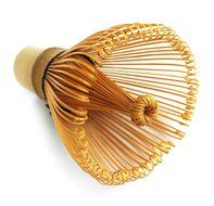 HARU MATCHA - MADE IN JAPAN - Traditional Handcarved Golden Bamboo Matcha Whisk (100 Prongs)