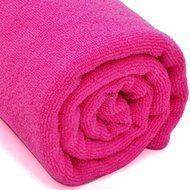 PATTONJIOE Soft Absorbent Microfiber Multi-function Large Beach Bath Towels 27.5"*55" White N6