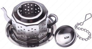 Kafuh FJT019 Stainless Steel Push Style Ball Tea Infuser N2