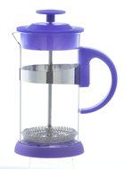 Grosche Zurich Glass French Press Small (350ml - 11.8oz) Purple N5