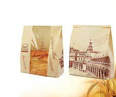 Efivs Arts Set of 30 Paper Bread Bag Reusable Keep Fresh and Clean Bread Storage Bag(Building) N2