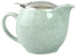 ZEROJAPAN 15oz Round Teapot with SLS Lid and Infuser (Turquoise) N3
