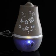 2.4L Ultrasonic Home Aroma Humidifier Mist Essential Oil LED Nightlight Air Diffuser Purifier Lonizer Atomizer N2