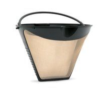 Fresco Goldtone Cone Shaped Coffee Filter