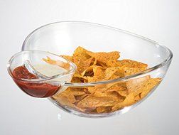 (Multi-function Servingware) Felli- Crystal clear acrylic serving bowl set. 12.5" Mixing salad bowl and 2 sauce...