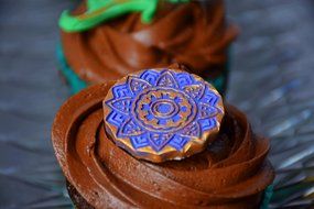Peacock/Paisley Fondant Mold