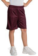 Sport-Tek Youth PosiCharge Classic Mesh Short XS True Red N2