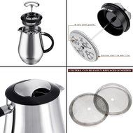 Homdox 8-Cup Cafetiere Stainless Steel Double-Wall Vacuum Insulated Coffee Maker And French Press with ABS Handle... N2