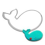 Anyana Lovely Whale Stainless Steel Cookie Cutter Cake Mould Tool Kitchen Tool Sugar Paste Baking Mould Cookie...