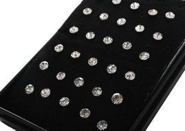 Free Shipping 48pcs Fashion Surgical Stainless Steel Nose Lip Bar Stud Ring Body Piercing N8