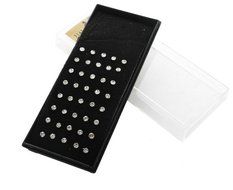 Free Shipping 48pcs Fashion Surgical Stainless Steel Nose Lip Bar Stud Ring Body Piercing N10