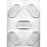 CK Products 90-17808 Chocolate Mold, Congratulations, Clear