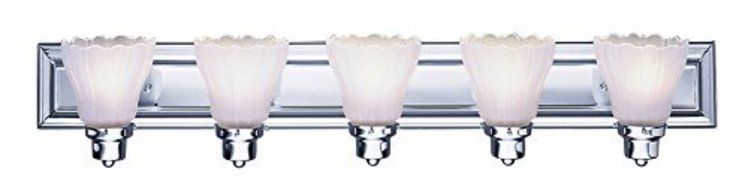 Livex Lighting 1205A-05 Limited 5-Light Bath Light, Chrome by Livex Lighting