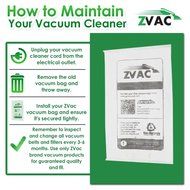 2 Pack ZVac Dirt Devil F1 / F-1 Washable Hepa Filters 3jc0280000 / 2JC0280000 Bagless Extra Lite, Breeze, Featherlite... N2