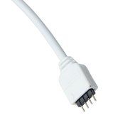 MOGOI(TM) 5Meter 4Pins RGB Extension Cable Connect Female Plug To LED Strip Light 5050 3528-White With MOGOI Accessory... N2