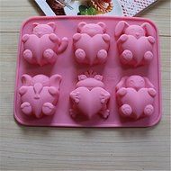 Y&amp;XL&amp;H Bakeware Animal Heart Baking Molds Chocolate Mold Cookies Mold Ice Mold