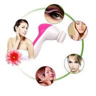 5 in 1 Electric Face Massager Wash Mahine Pore Cleaner Facial Cleansing Brush Exfoliation Body Spa Skin Care Massage N7