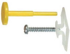 Hillman Pop Toggle Wall Anchors With Screws 5/8 80 Lb. 10 / Card by Hillman Fasteners