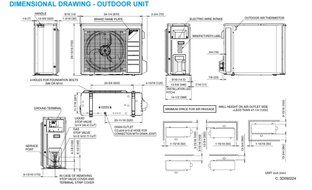 New Japanese! Daikin 24,000 BTU /High Efficient / Saving Mini Split Inverter Air Conditioner ! Hot Sales ! N2