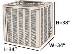 CoverMates &ndash; Air Conditioner Cover &ndash; 36W x 36D x 32H &ndash; Classic Collection &ndash; 2 YR Warranty &ndash; Year Around Protection N71