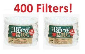 Coffee Makers Parts & Accs (400) Coffee Maker Cupcake Style 4-Cup Filter 47-201