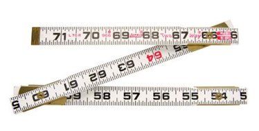 Coopertools 966 6-Inch x 5/8-Inch Wood 2-Way Fold Ruler by Lufkin