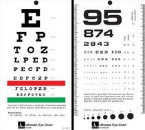 McCoy - Ultimate Rosenbaum/Snellen Pocket Eye Chart - - by McCoy