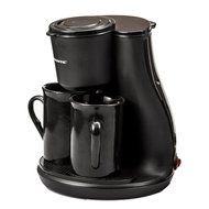 Ovente CM3BB Two Serving Coffeemaker with 2 Ceramic Personal Cups