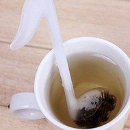 BuyHere Creative Musical Notes-shape Tea Ball Infuser, Pack of 2pcs N2